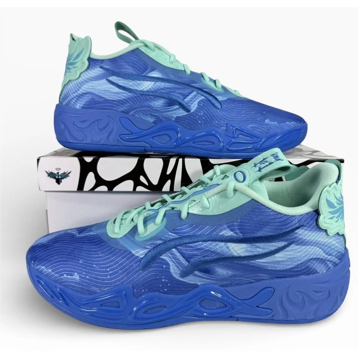 Puma shoes - MB.04 Lo Team - Team - 312174 02 - Blue (UPC: 198551608568) 3