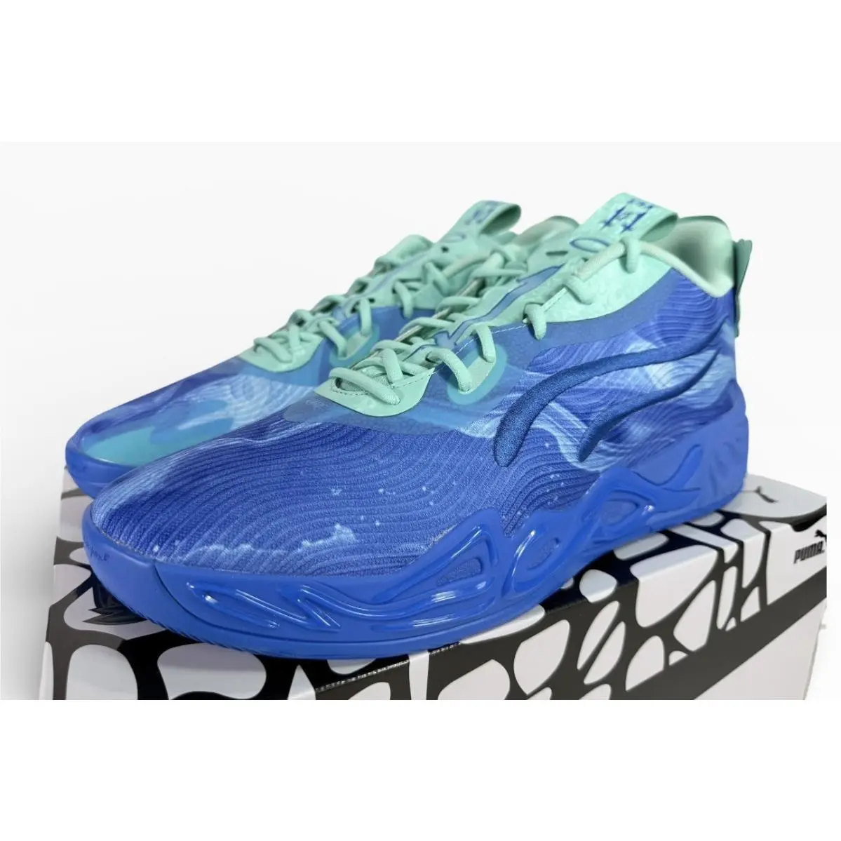 Puma shoes - MB.04 Lo Team - Team - 312174 02 - Blue (UPC: 198551608568) 7