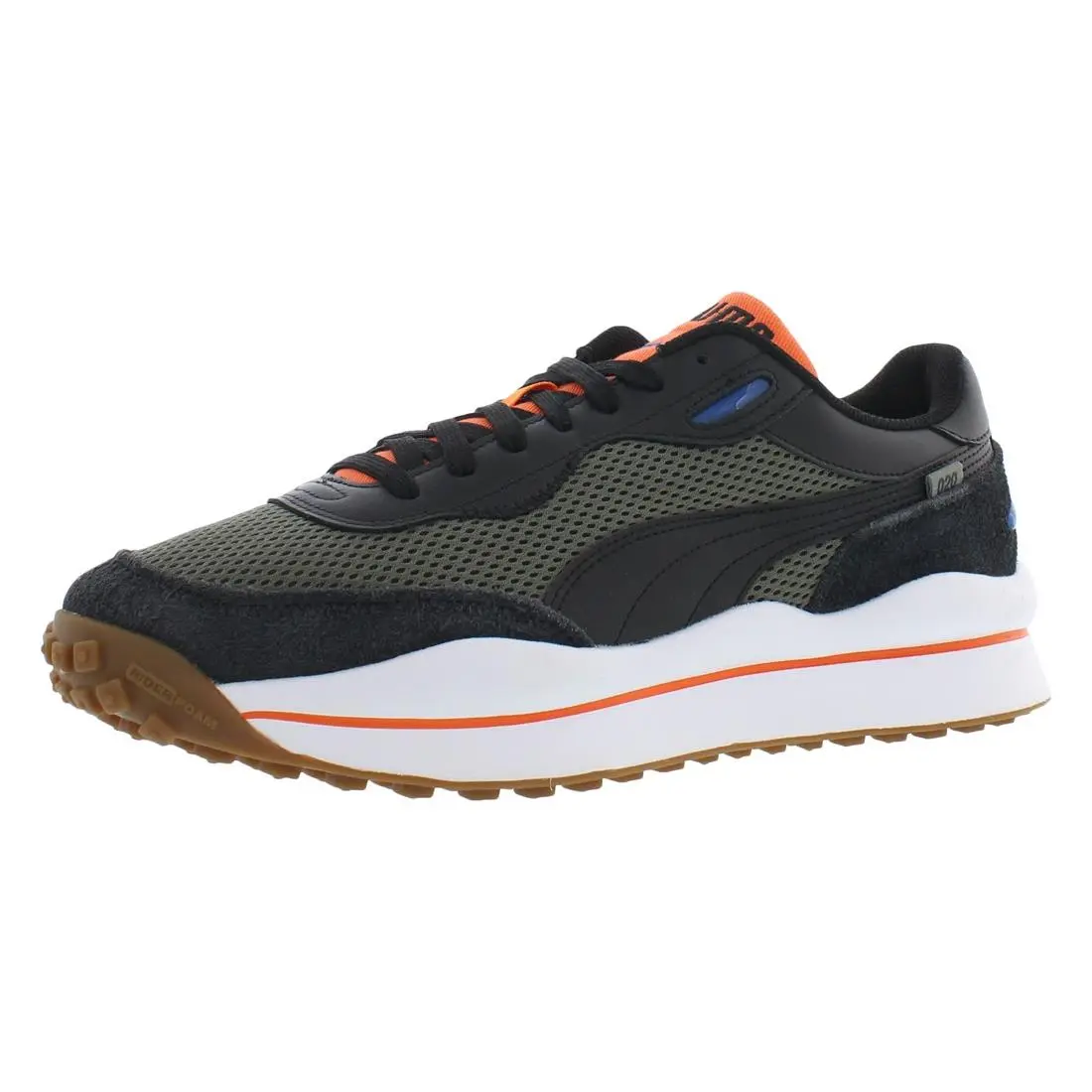 Puma shoes - Charcoal/Olive/Orange, Main: Grey (UPC: 193527028593) 0