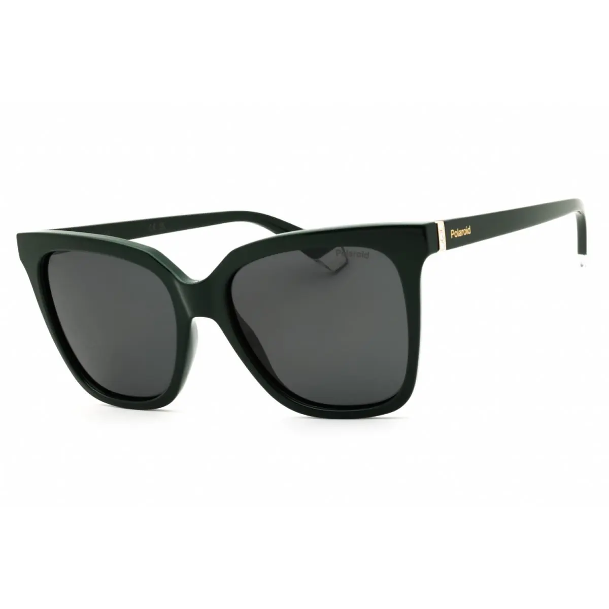 Polaroid Core Pld 4155/S/X 01EDM9 Green/grey Polarized 55-17-145 Sunglasses - Frame: Green, Lens: Grey Polarized, code: 01EDM9