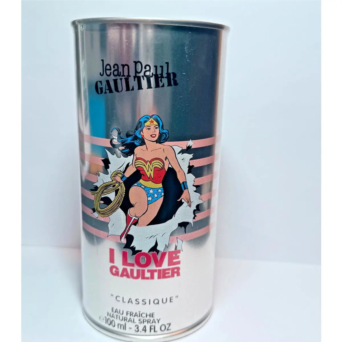 Jean Paul Gaultier Wonder Woman Classique Eau Fraiche 3.4oz Limited Edition