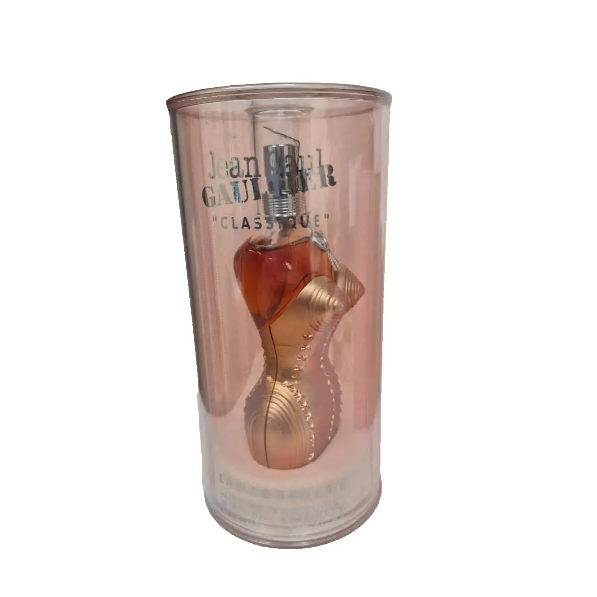 Jean Paul G Classique Corset Removable For Women Refillable 2.5 oz Edt Spray