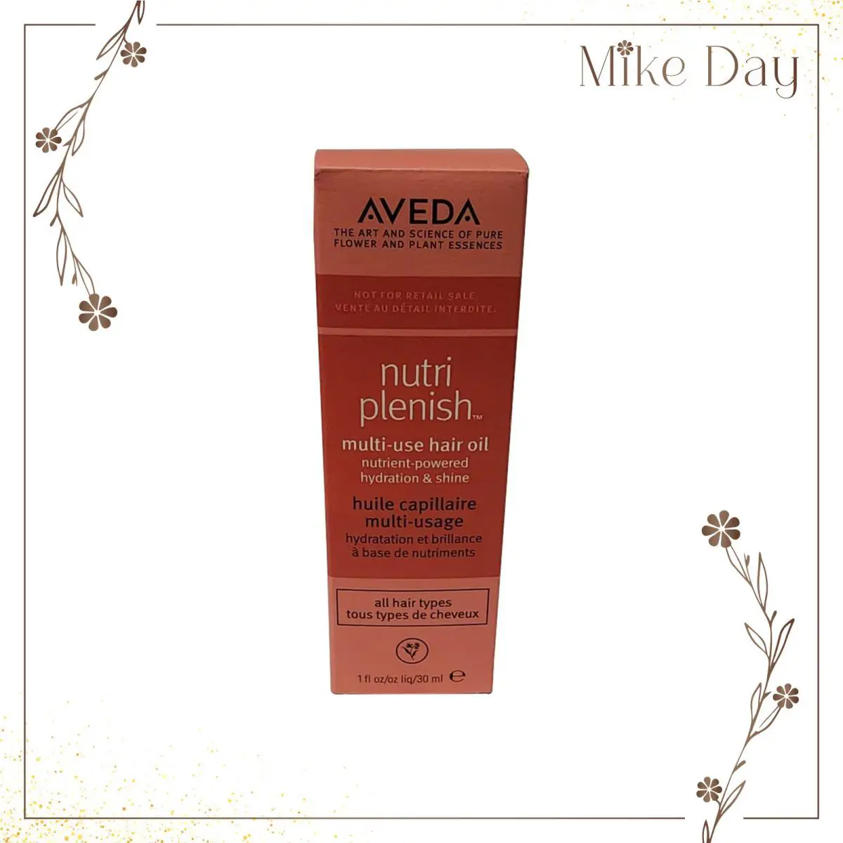Aveda Nutriplenish Multi-use Hair Oil 30mL/1oz
