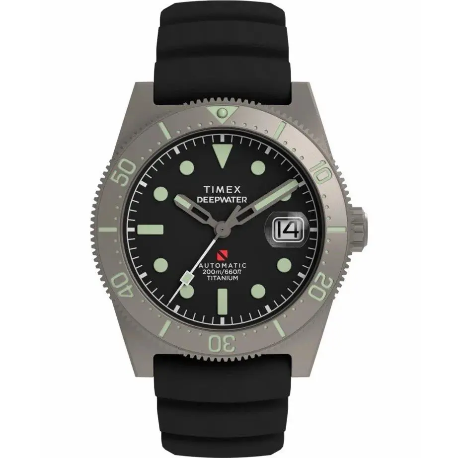 Timex Deepwater Reef 200 Titanium Automatic 41mm Watch TW2W73800