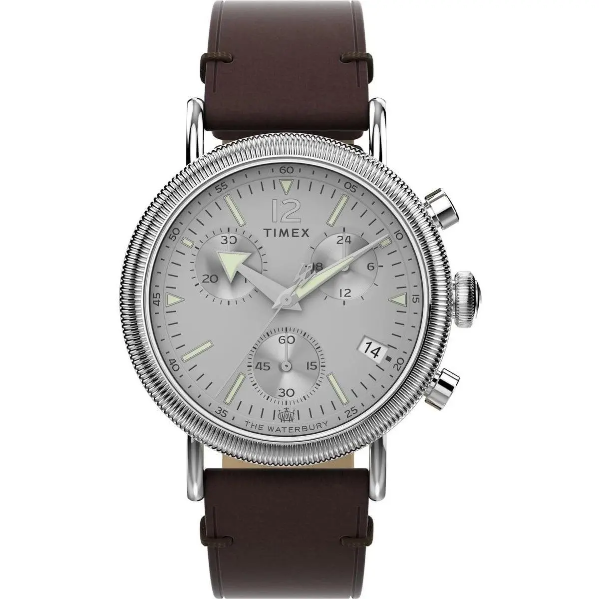 Timex Watch Waterbury Standard Date 40mm TW2W20800 Men`s Brown