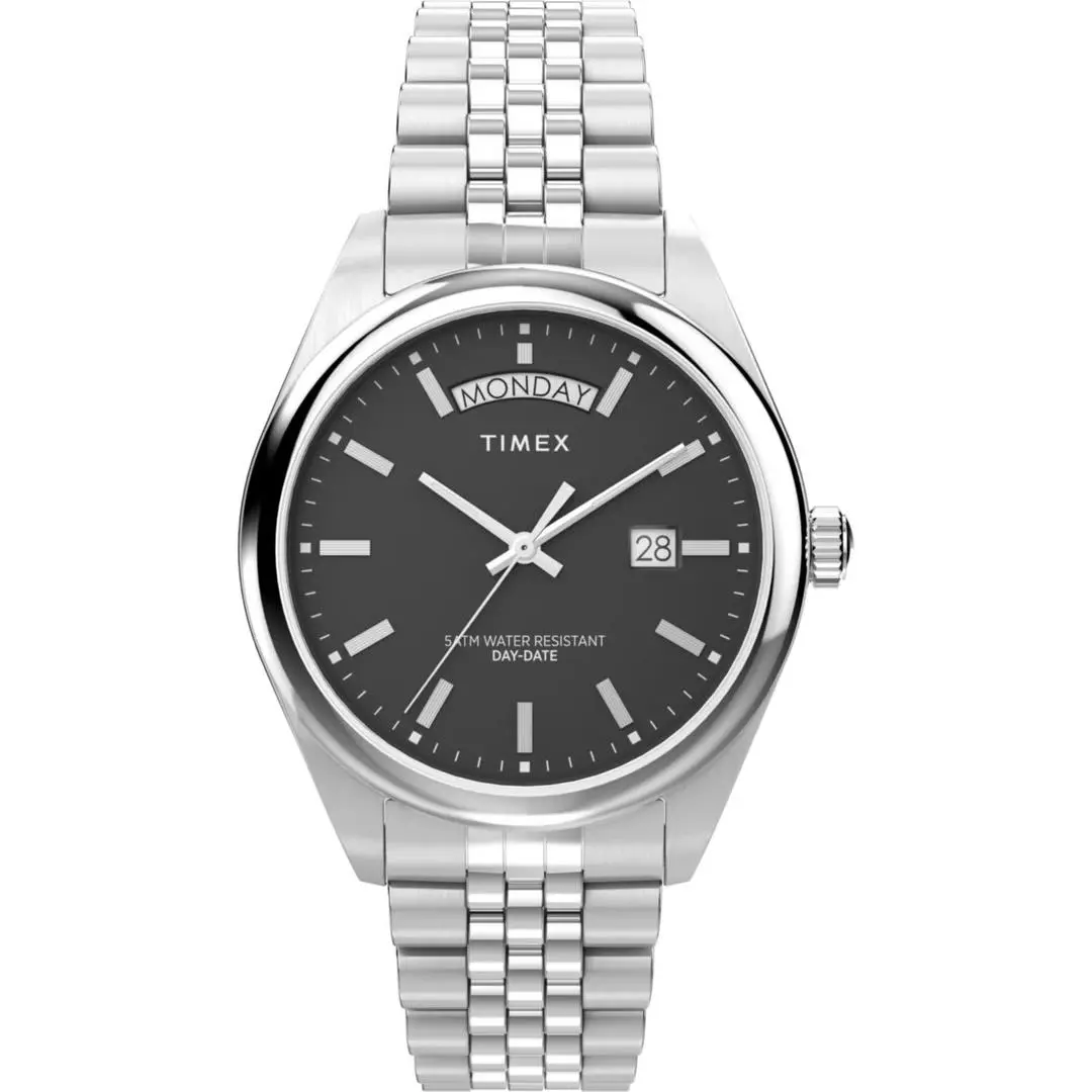 Legacy Quartz Black Dial Men`s Watch TW2V67800 by Timex
