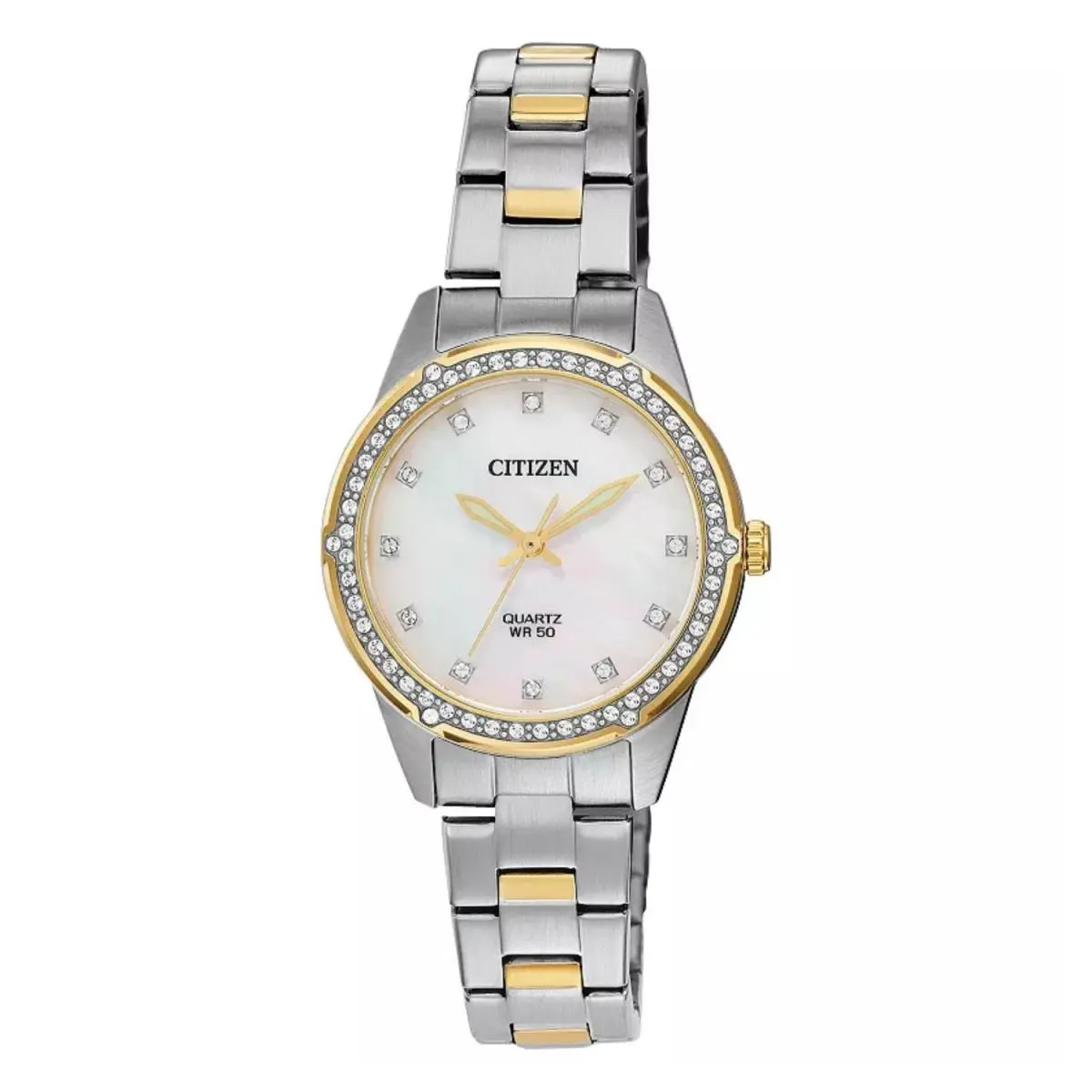 Citizen Women`s Accent White Dial Watch - ER0224-51D