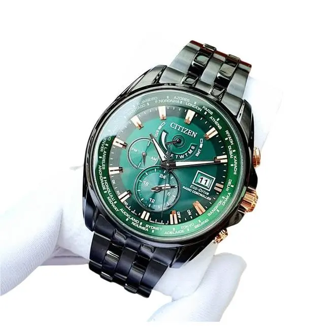 Citizen AT9128-87X Blue Dial Sapphire Crystal Radio Controlled Men`s Watch