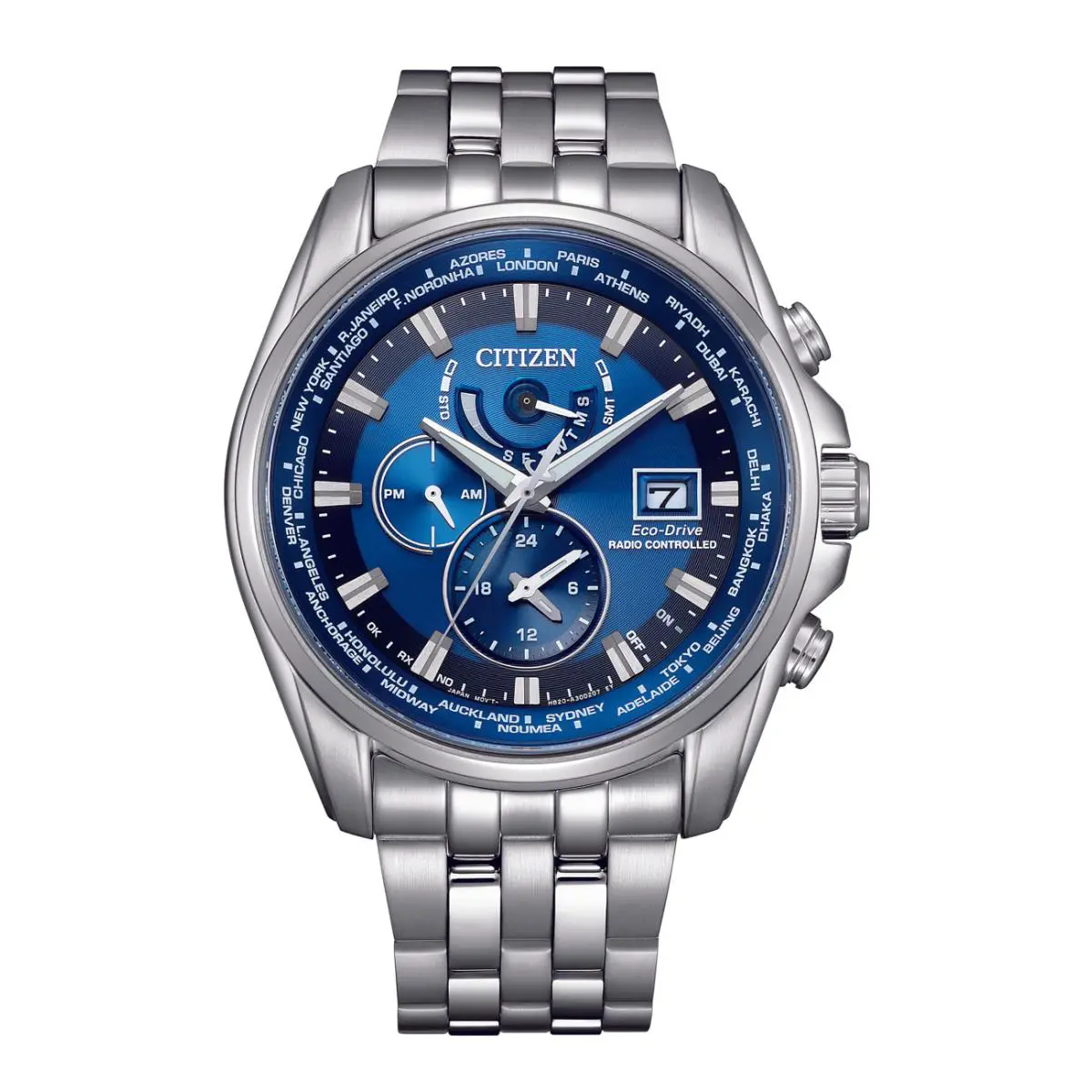 Citizen Eco Drive Radio Controlled Atomic Perpetual Cal. Watch AT9120-89L