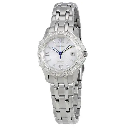 Citizen Diamond Stainless Steel Ladies Watch EW2360-51A