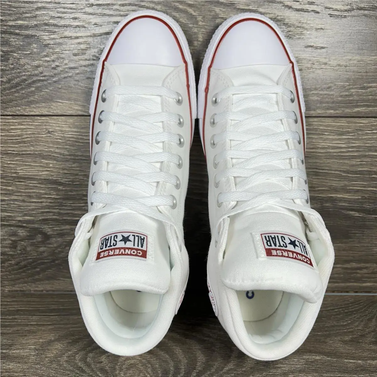 Converse shoes - Converse Chuck Taylor All Star High Street Mid - White 4