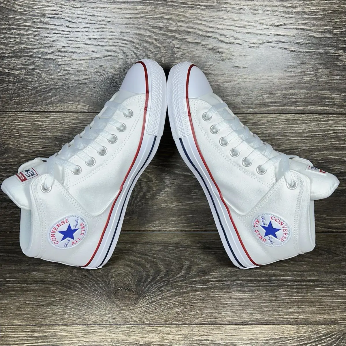 Converse shoes - Converse Chuck Taylor All Star High Street Mid - White 5