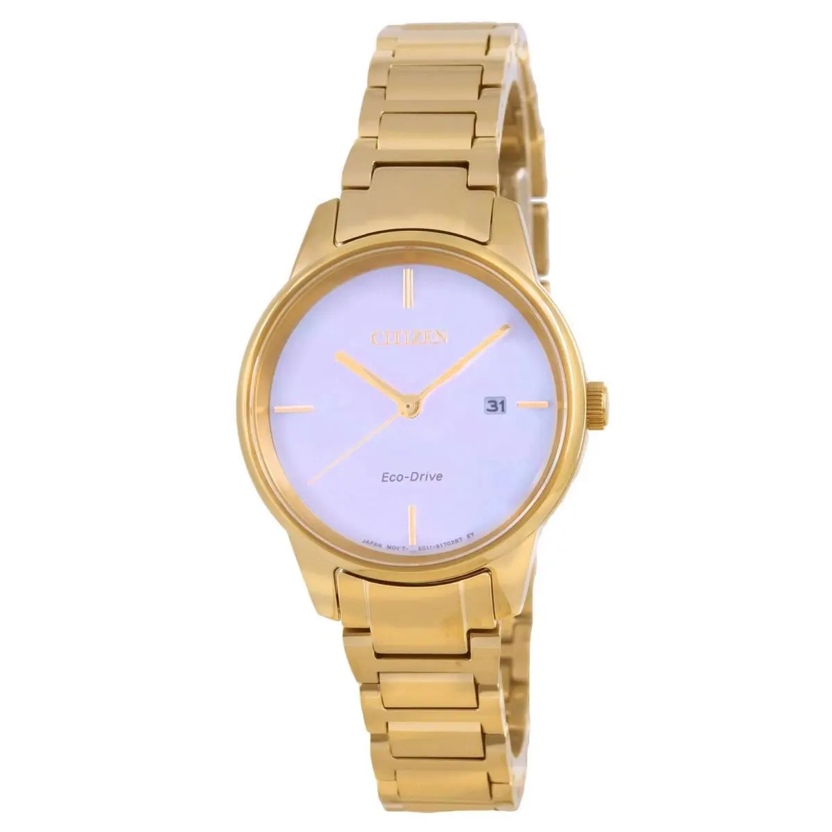 Citizen Classic Mother Of Peral Dial Eco-drive EW2593-87Y Women`s Ladies Watch