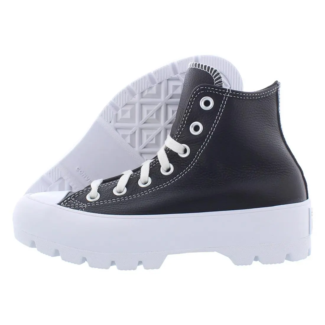 Converse Chuck Taylor All Star Lugged Leather Hi Womens Shoes Size 9.5 Color: