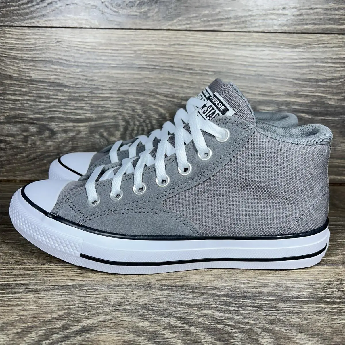 Converse shoes - Converse Chuck Taylor All Star Malden Street Mid - Gray 10