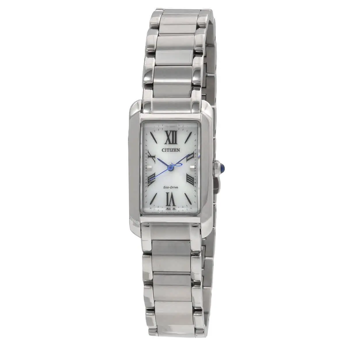 L Eco-drive White Dial Ladies Watch EW5620-55A by Citizen