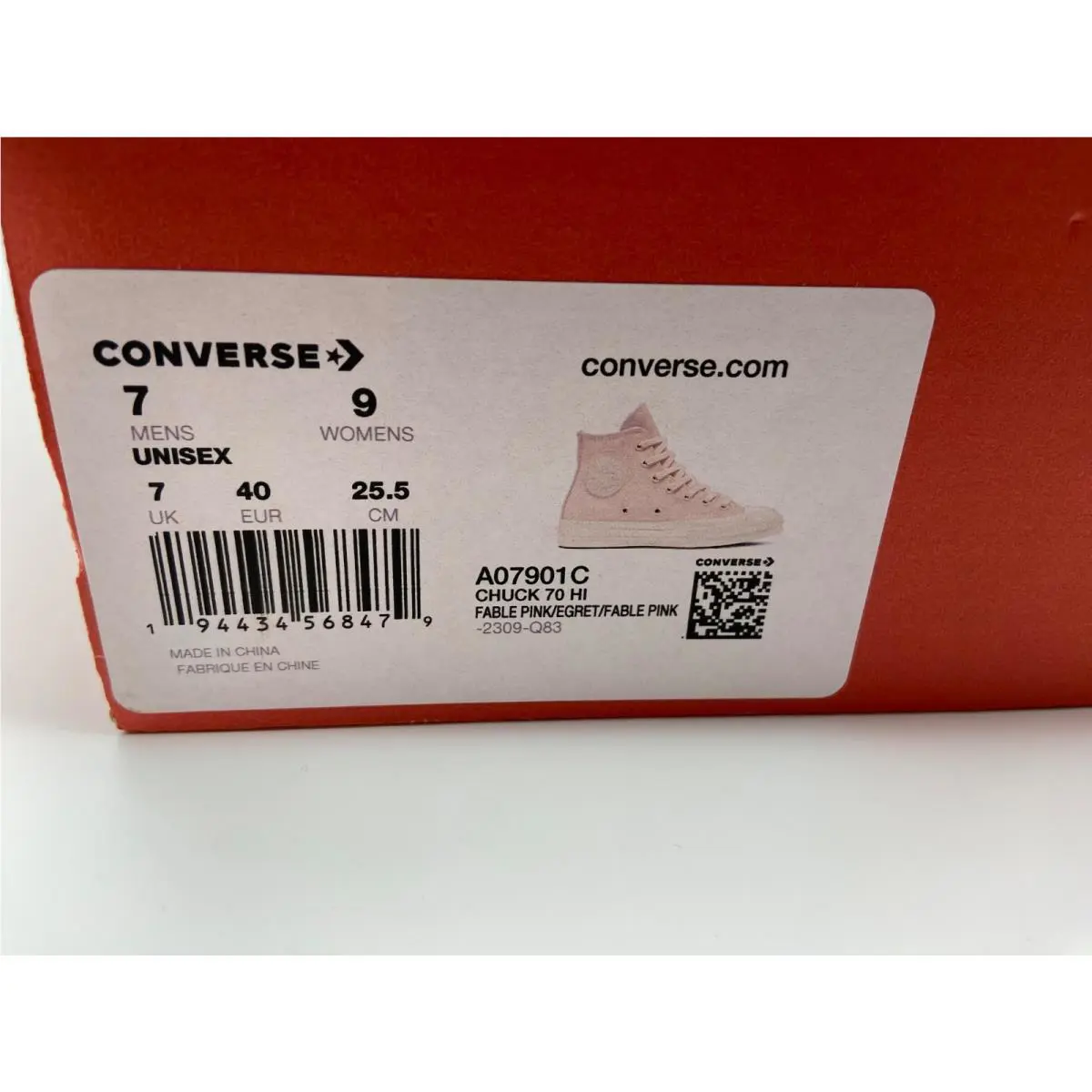 Converse shoes - Converse Chuck 70 - Chuck - A07901C - Pink 18