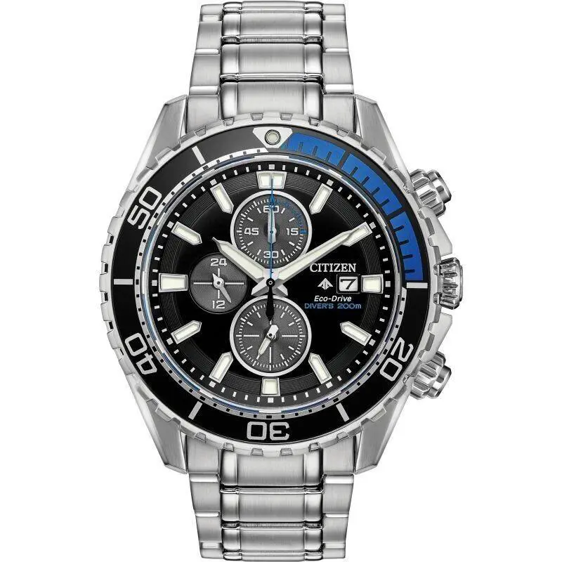 Citizen CA0719-53E Promaster Dive Eco-drive Men`s Black Dial Watch