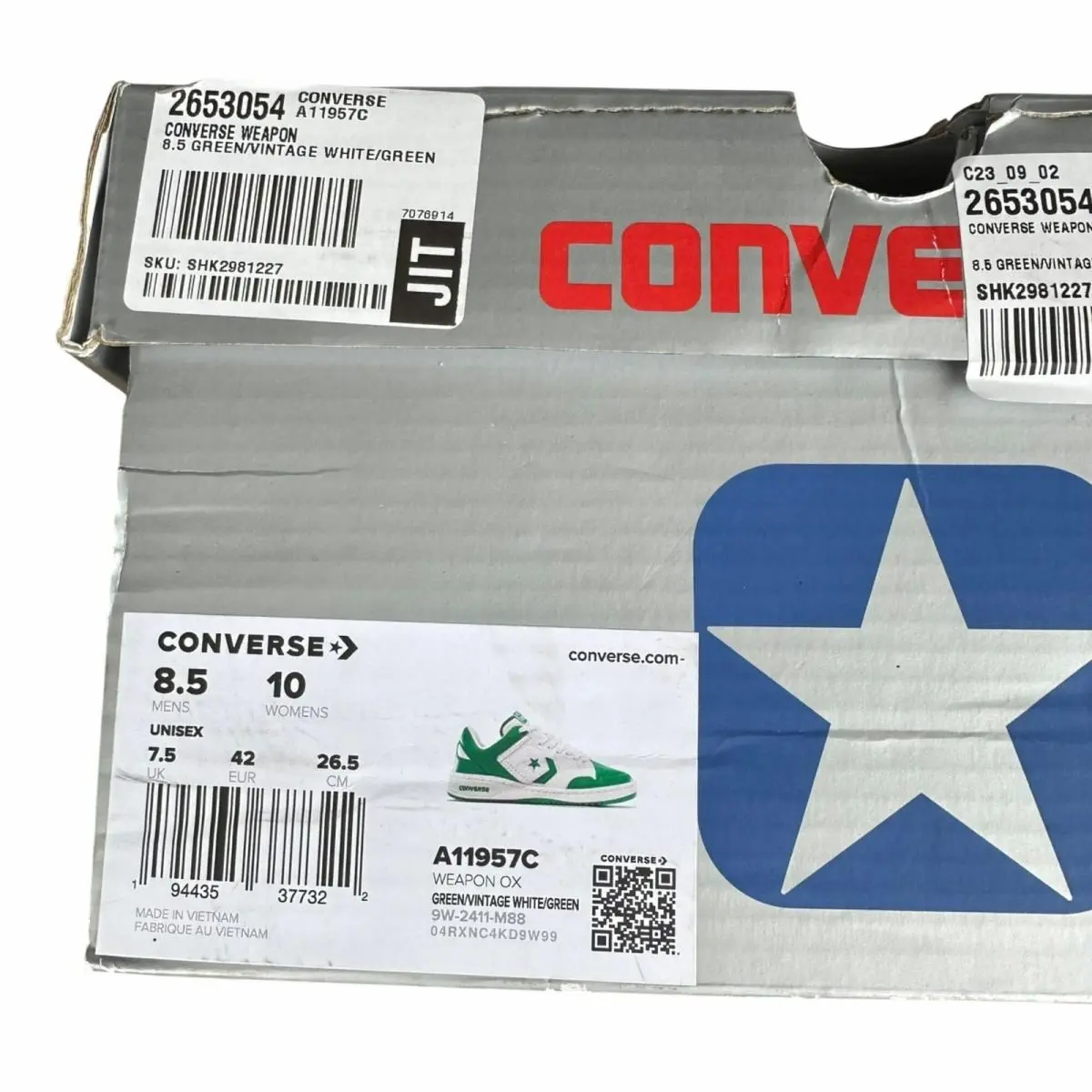 Converse shoes - Converse Weapon - Weapon - A11957C - white (UPC: 194435377322) 5