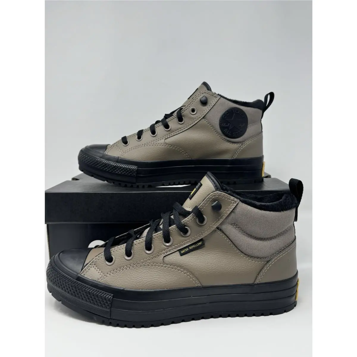 Converse Chuck Taylor All Star Malden Street Boot Men`s 11.5 Taupe Black A14619C