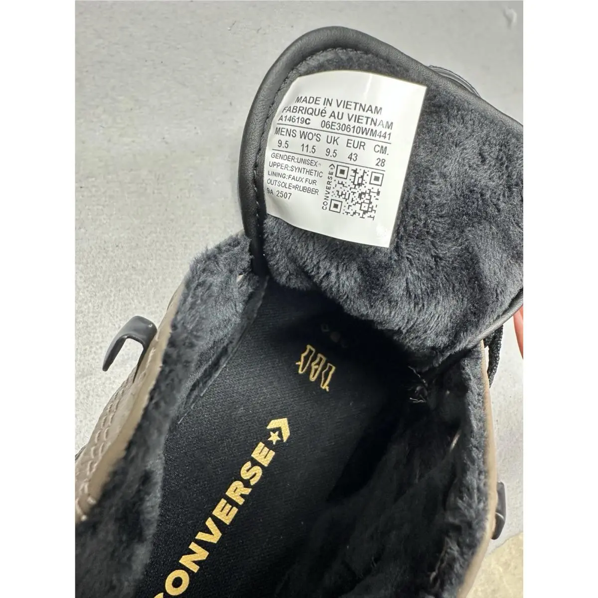 Converse shoes - Converse Chuck Taylor All Star Malden Street - A14619C - Brown 9