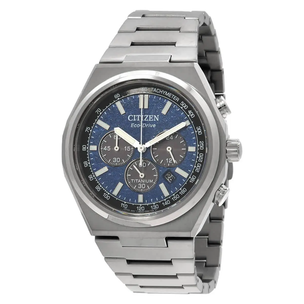 Citizen CA4610-85L Zenshin Blue Dial 42.5 mm Men`s Watch