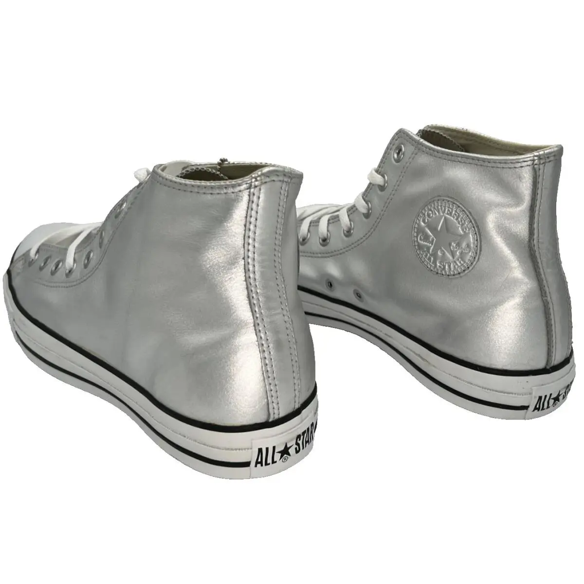 Converse shoes - Converse Chuck Taylor All Star Hi - Original vintage - Silver metallic -U50- AT739 5