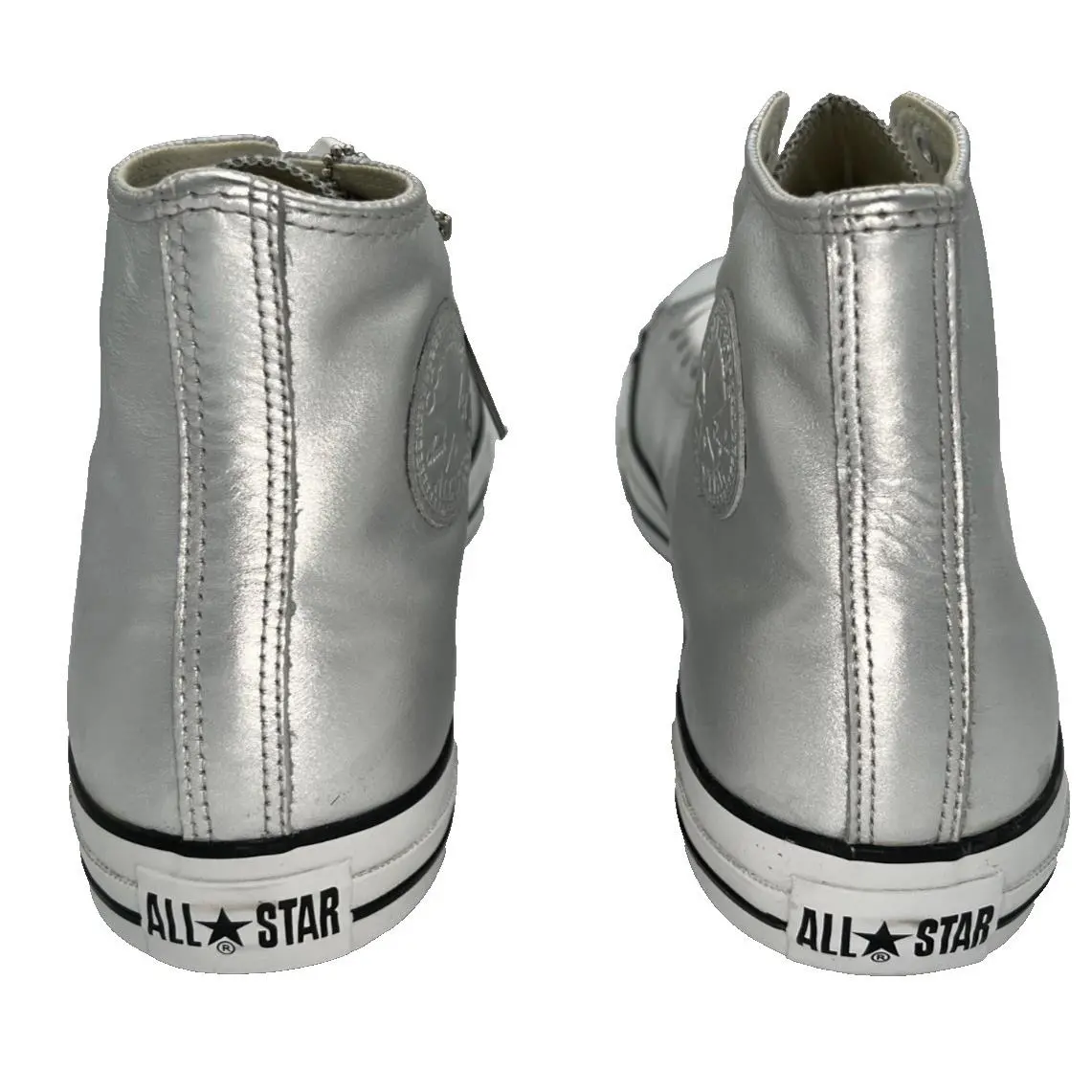 Converse shoes - Converse Chuck Taylor All Star Hi - Original vintage - Silver metallic -U50- AT739 6