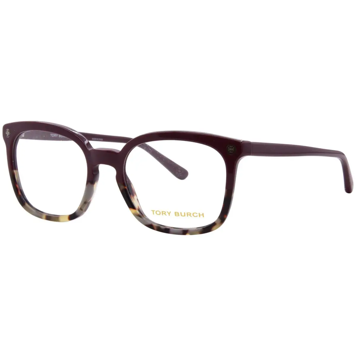 Tory Burch TY2094 1823 Eyeglasses Women`s Bordeaux/porcini Full Rim 50mm