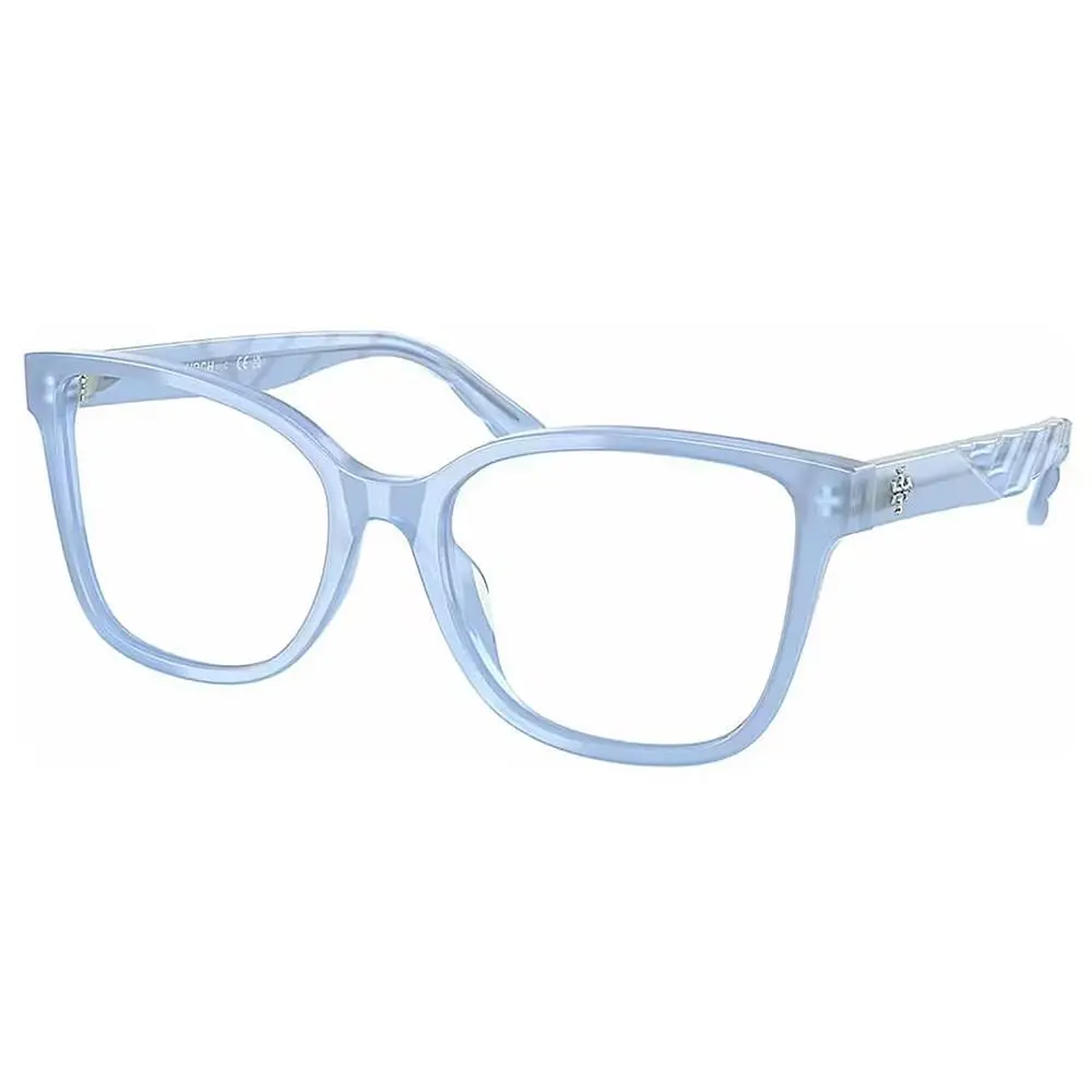 TY 2129U 1969 Milky Light Blue Plastic Oval Eyeglasses 55mm by Tory Burch