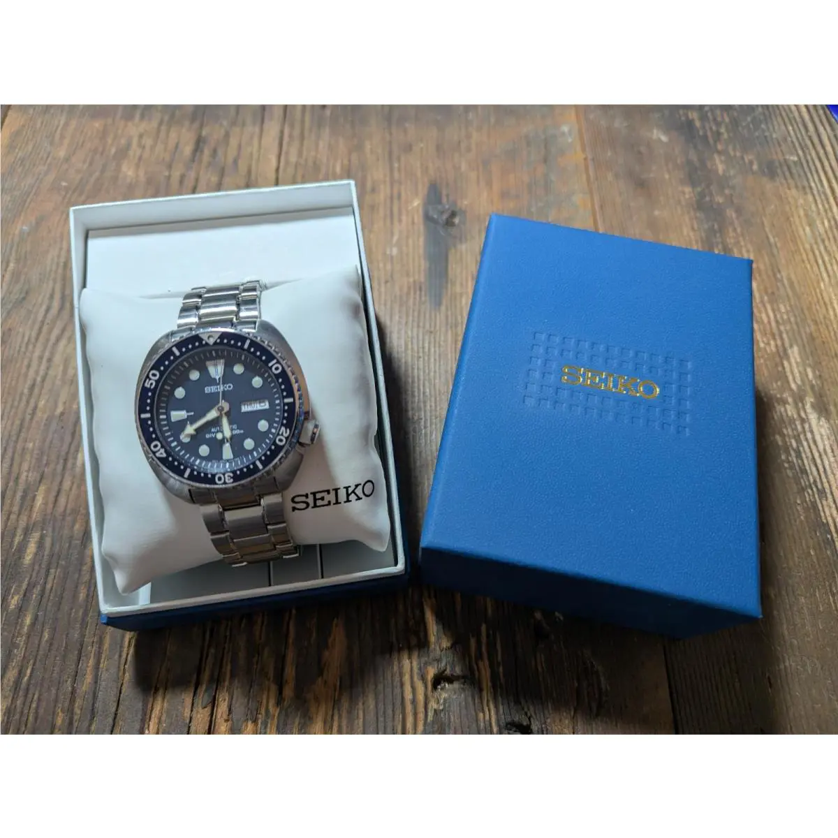 Seiko Prospex Blue Men`s Watch - SRP773