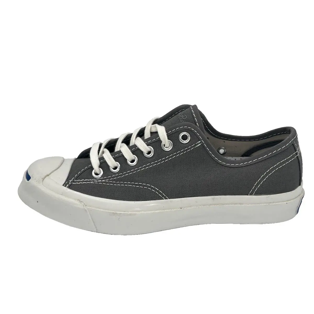 Converse Jack Purcell Signature OX Canvas Unisex Men 4.5/6 Women Shoes Grey/ - GREY U30- 147562C