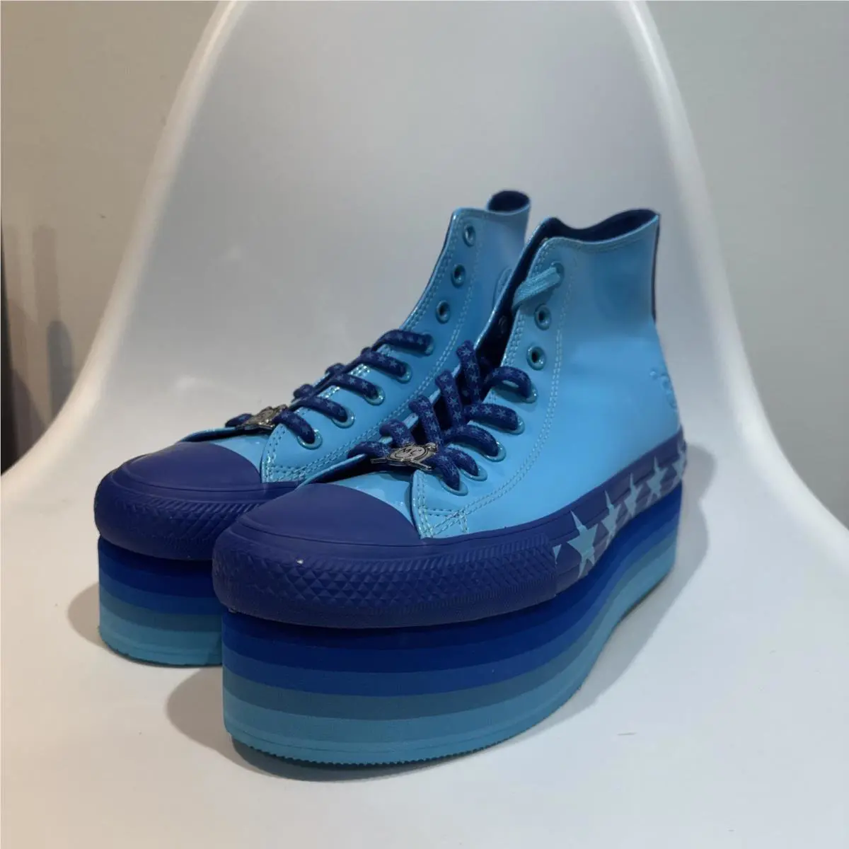 Converse shoes - Converse Miley Cyrus x Chuck Taylor AS - 563724C - Gnarly Blue/Blue/Gnarly Blue 0