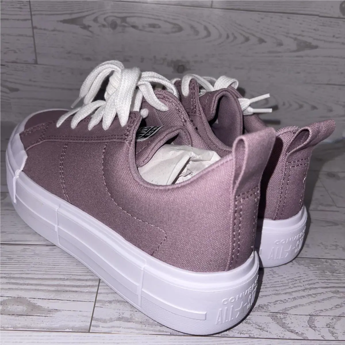 Converse shoes - Orchid Dust / White 3