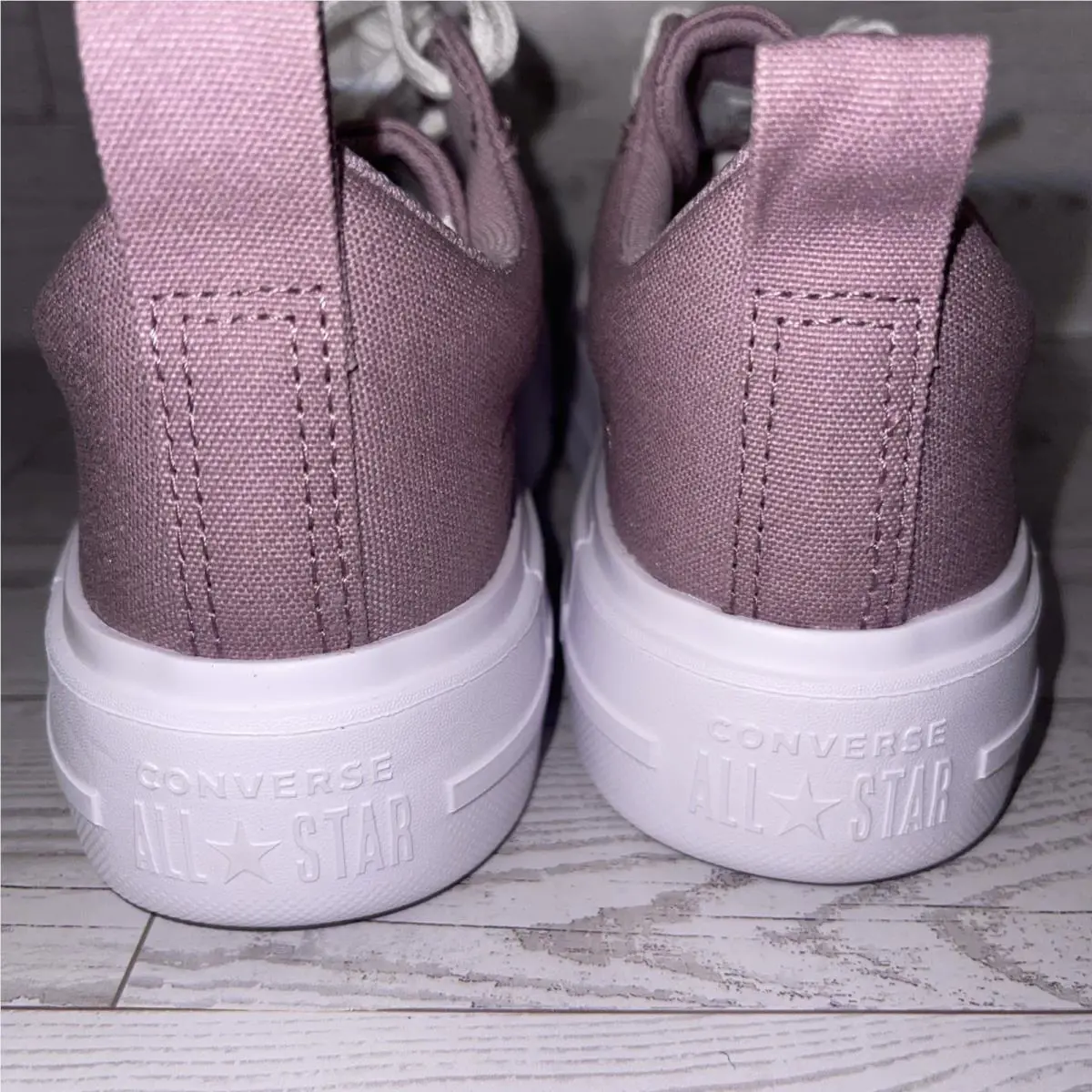 Converse shoes - Orchid Dust / White 4
