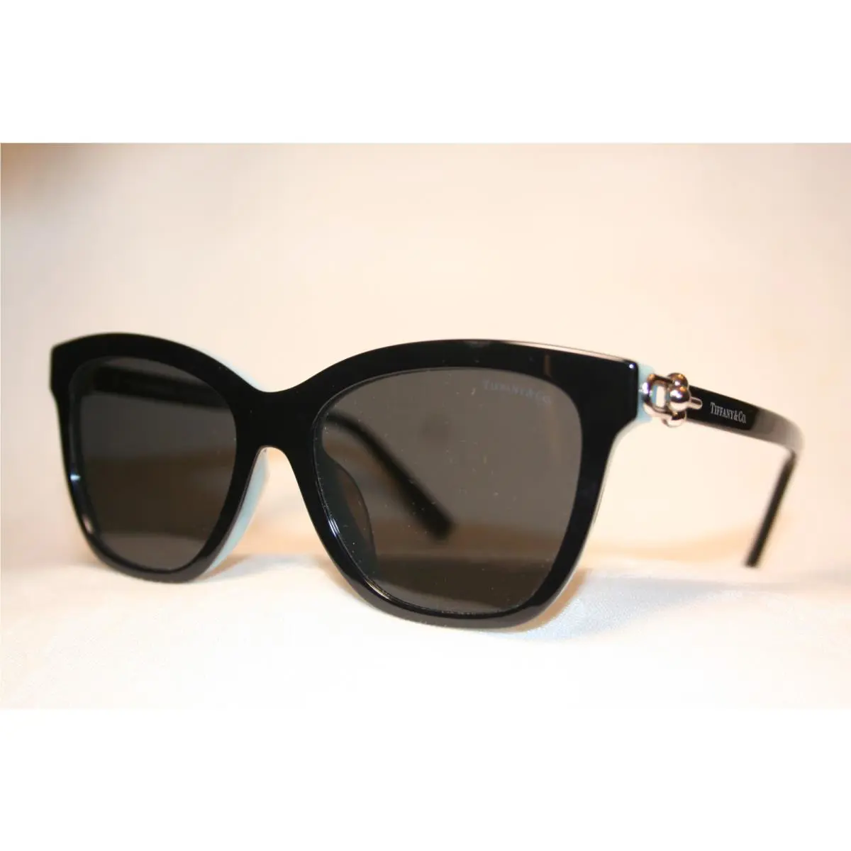 Tiffany Co Sunglasses TF4241D Black on Tiff.blue/grey Len 8055S4 54/17/140