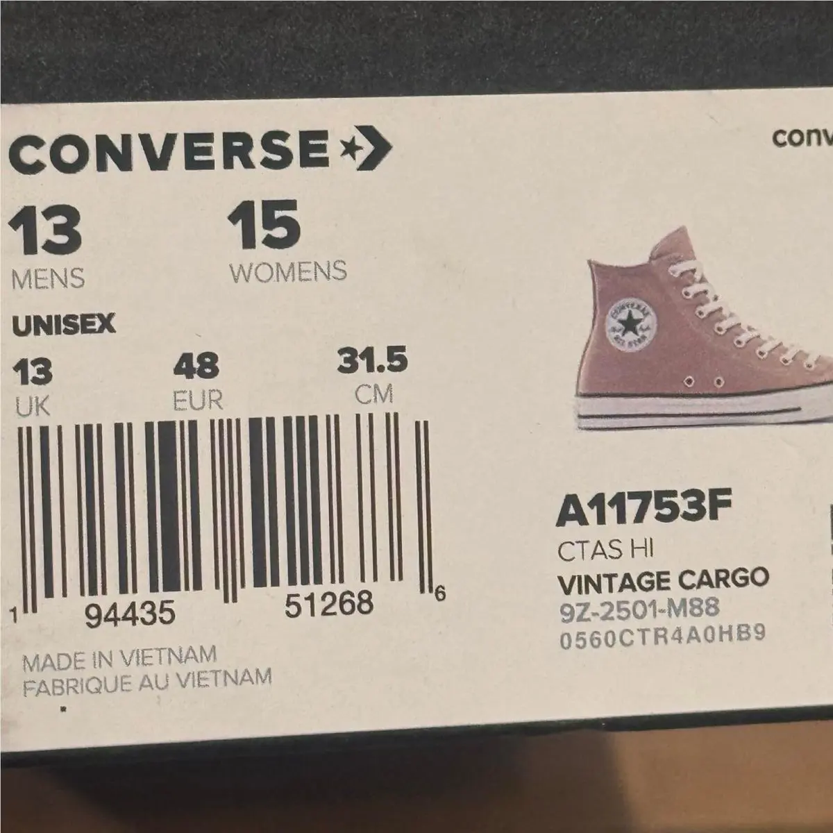 Converse shoes - Beige 8