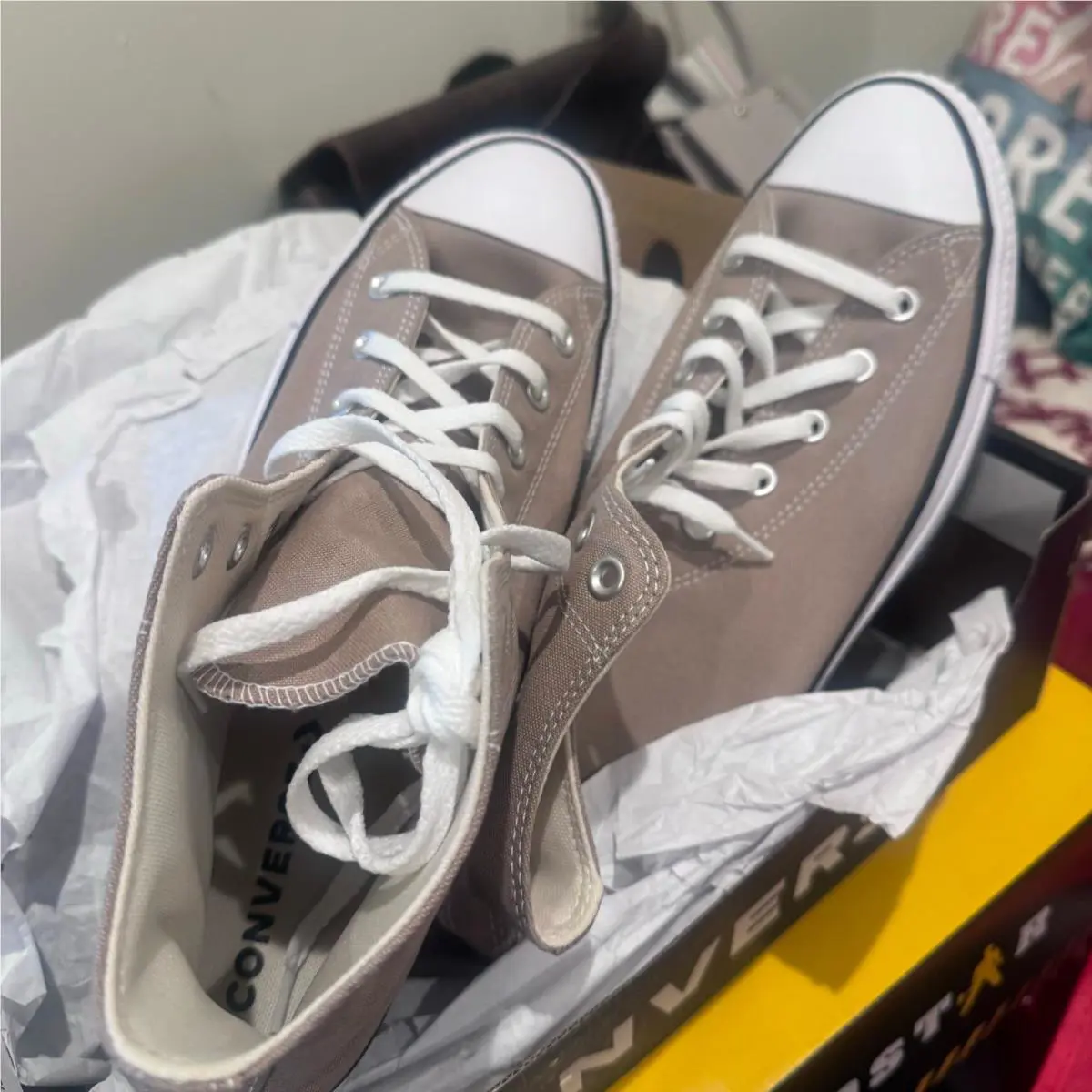 Converse shoes - Beige 4