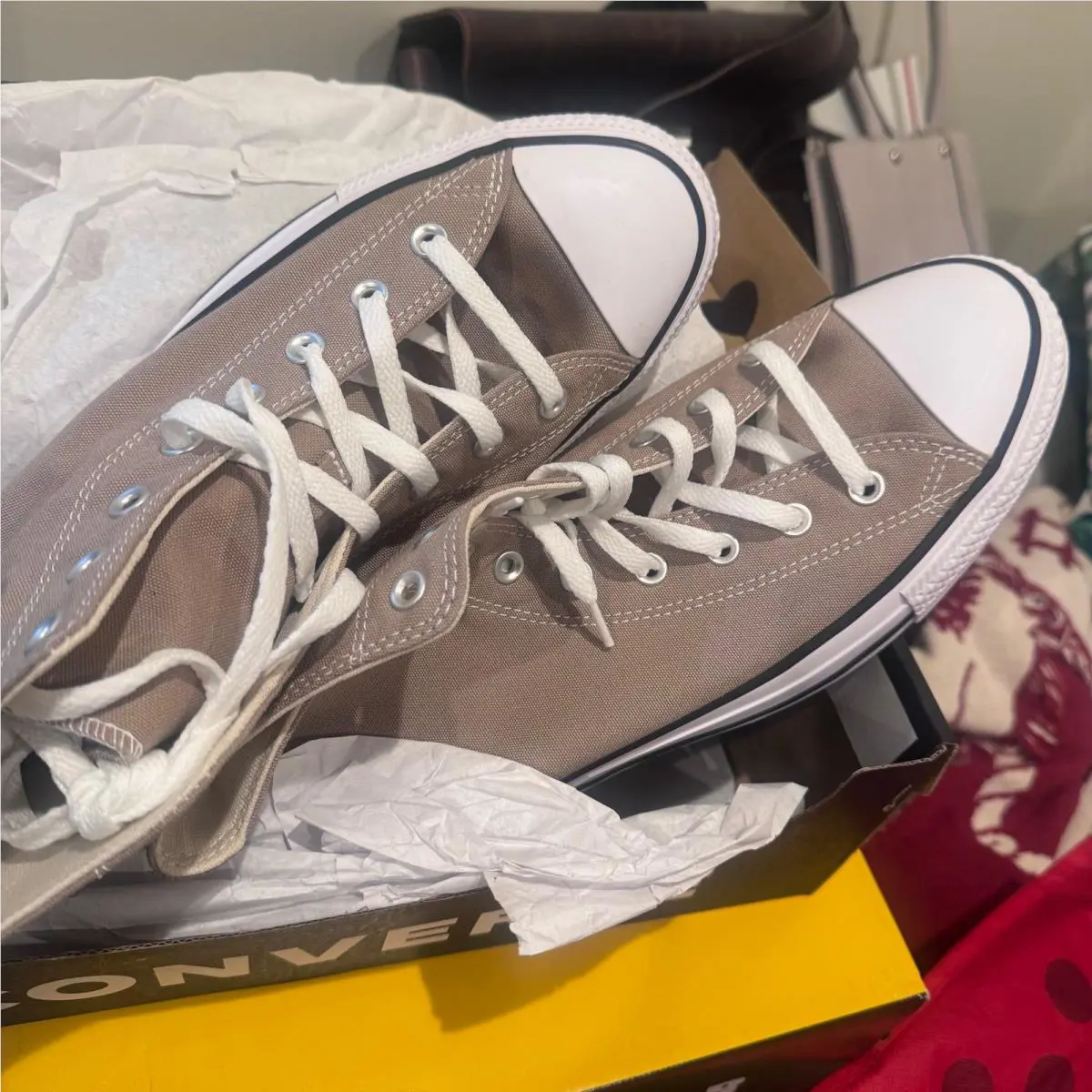 Converse shoes - Beige 5