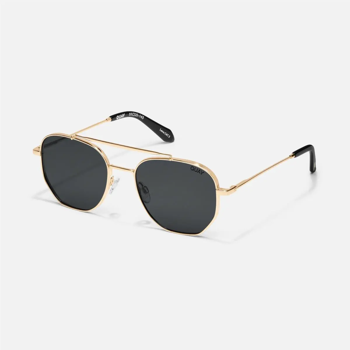 Quay Australia Sunglasses Level UP Dark Monstera Polarized Shield Popular Style