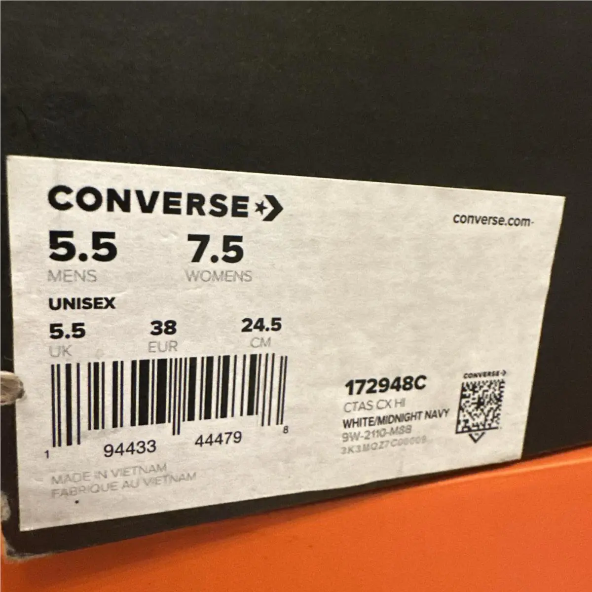 Converse shoes - Converse CTAS Hi - CTAS - 172948C - Blue 14