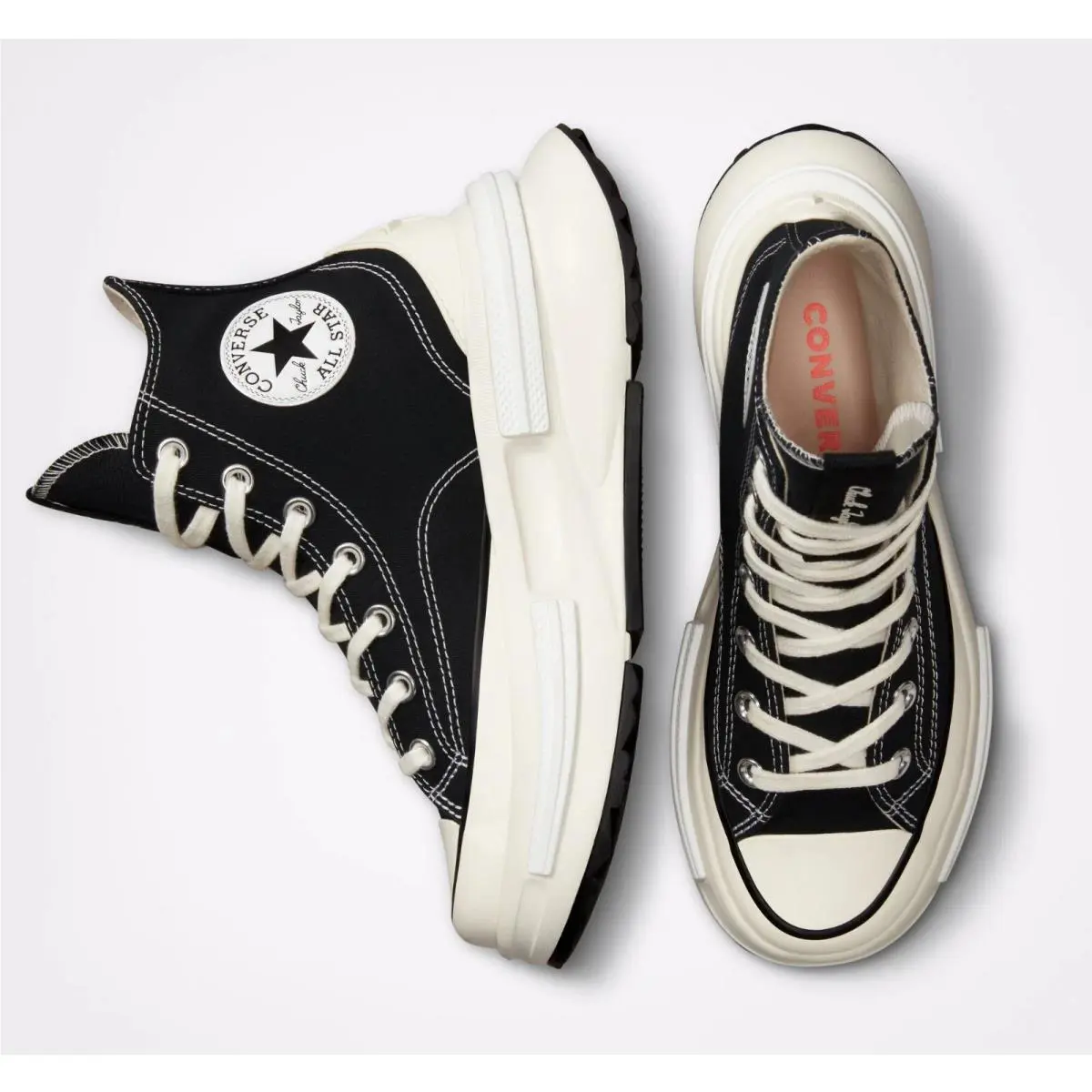 Converse shoes - Black/White 3