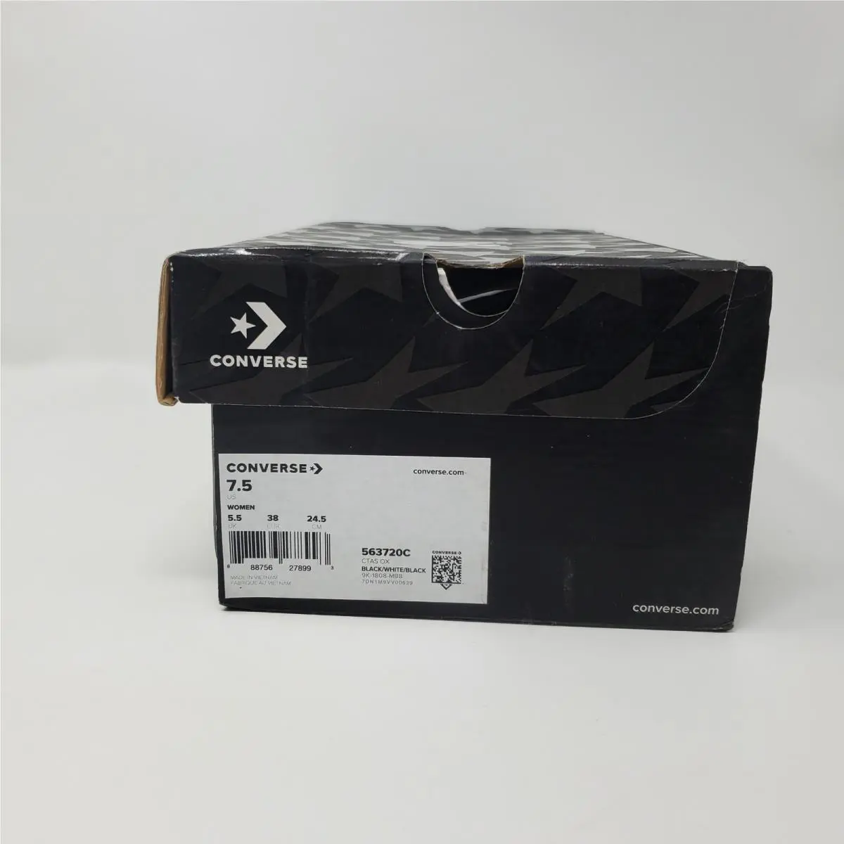 Converse shoes - Converse CTAS OX - CTAS - 563720C - Black 8