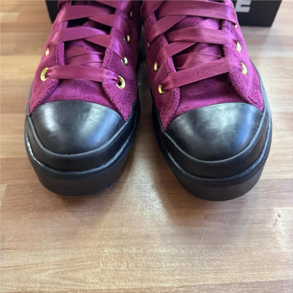Converse shoes - Converse Chuck Taylor lug lift - Burgundy 4