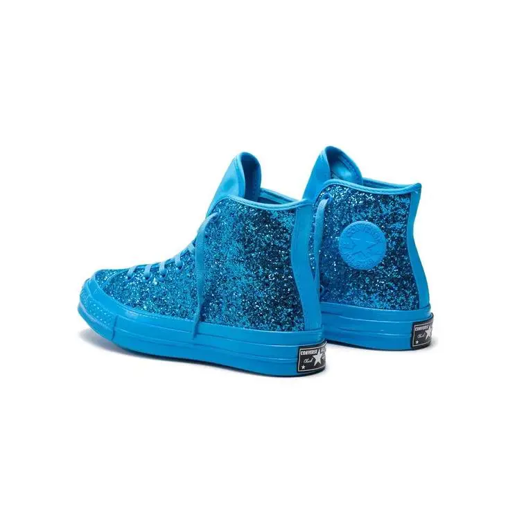 Converse shoes - Converse Chuck 70 Hi - Chuck - BLUE GLITTER PARTY -U40- 162473C 4