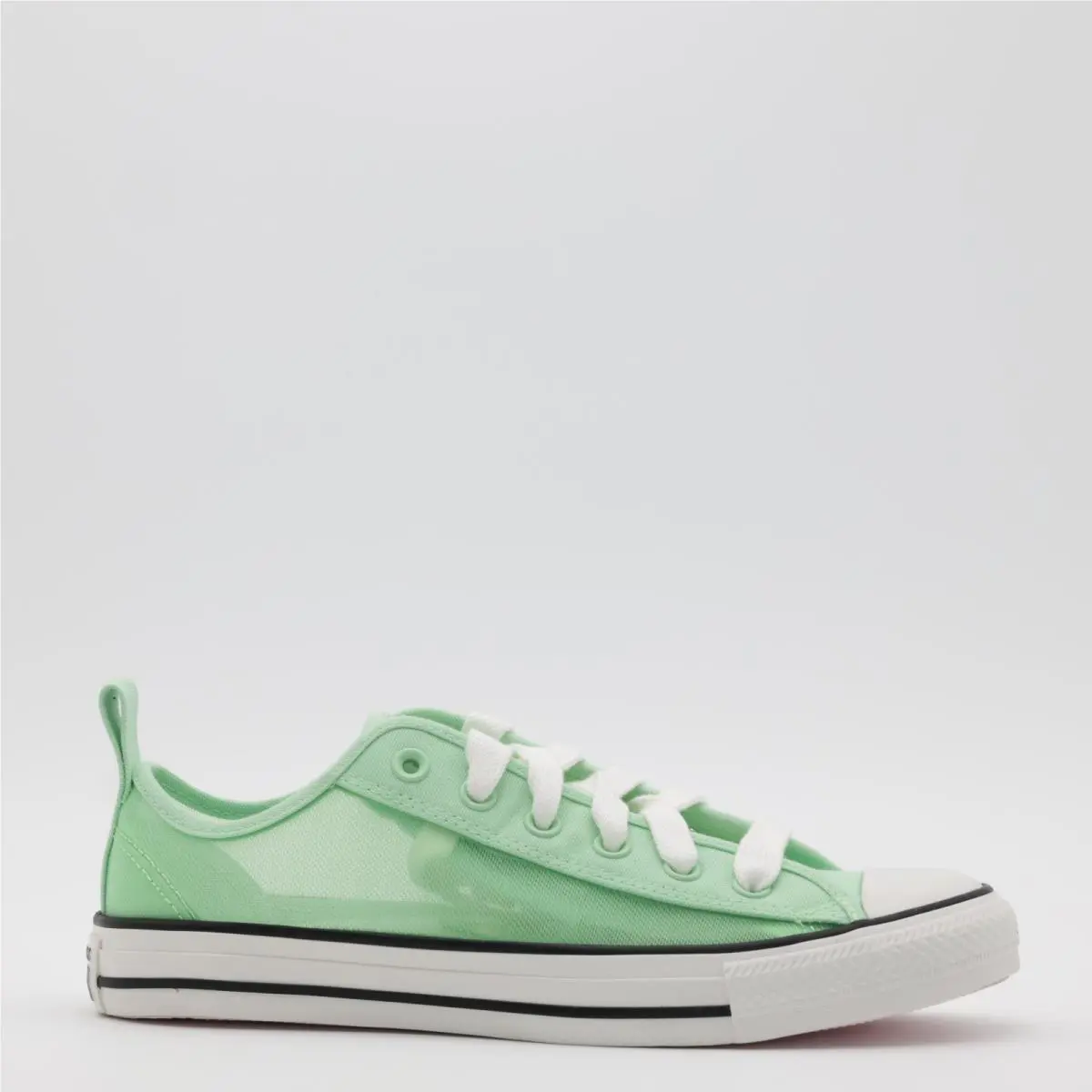 Converse Unisex Chuck Taylor All Star Mesh Low Top Sneakers Green Men 7 Women 9