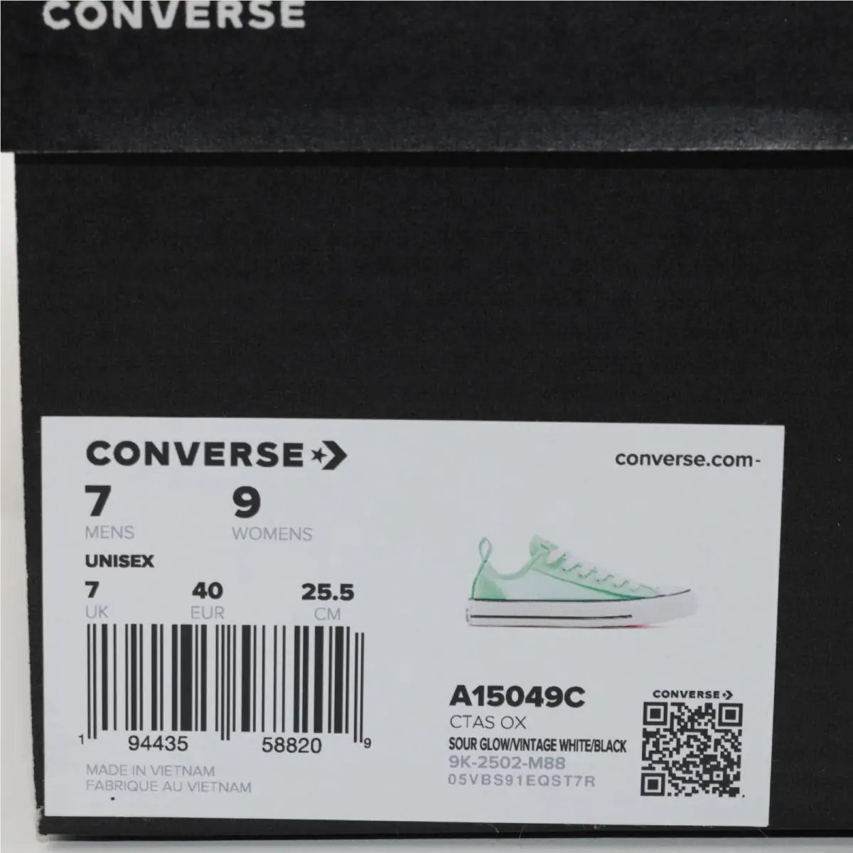 Converse shoes - Converse Chuck Taylor All Star Low Top - A15049C - Green (UPC: 194435588209) 9