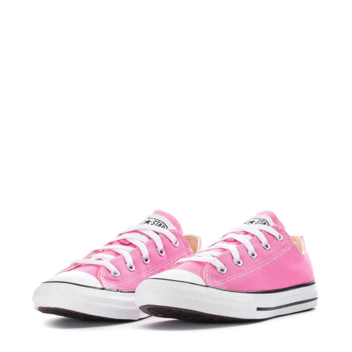 Converse All Star Chuck Taylor OX Canvas Casual Youth Shoes Size 2.5 Pink - PINK -U20- 3J238