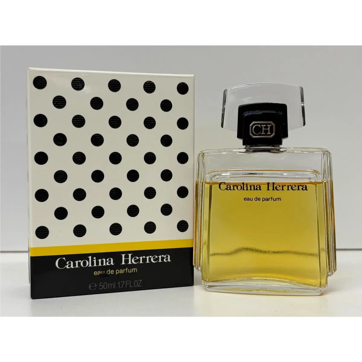 Carolina Herrera For Women 1.7oz Edp Splash Deep Vintage Old Formula Packaging
