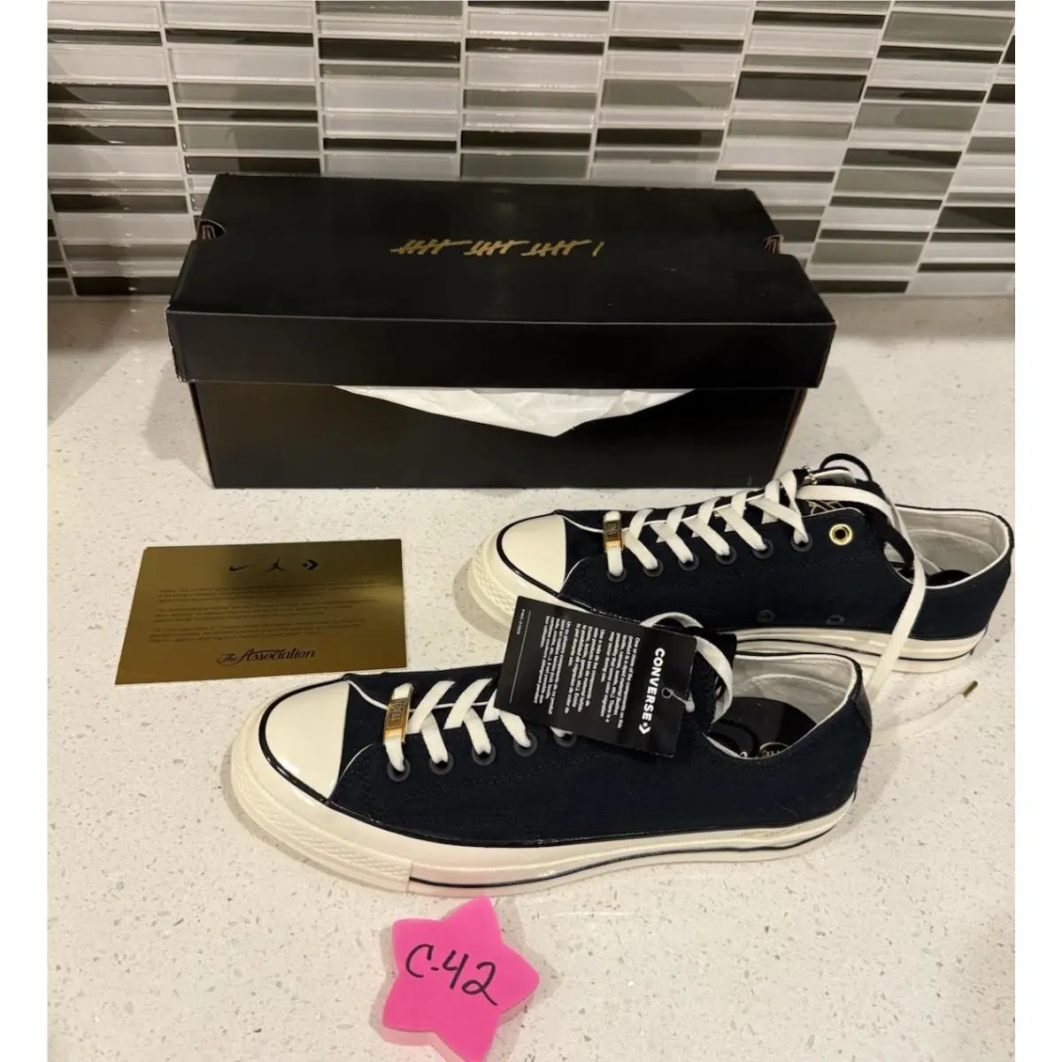 Size 8.5 Men’s Converse Chuck Taylor All Star Ox 30 and 40